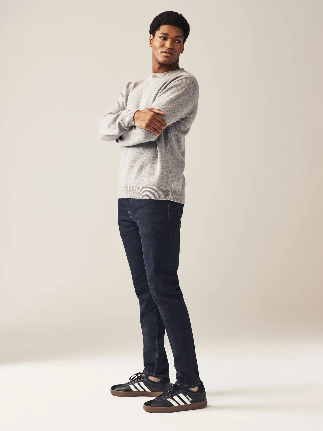 Джинсы классические stretch, модель Single Next, Blue Indigo Rinse — фото 3