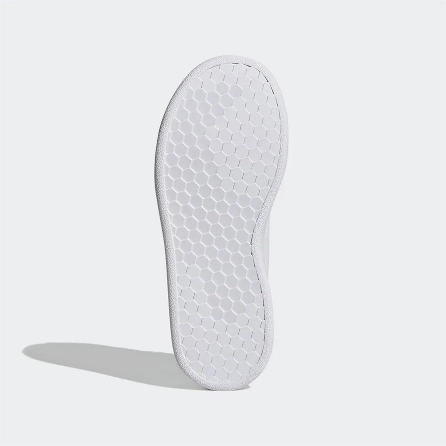 Кроссовки с верхом из экокожи Advantage K adidas, Белый — фото 3