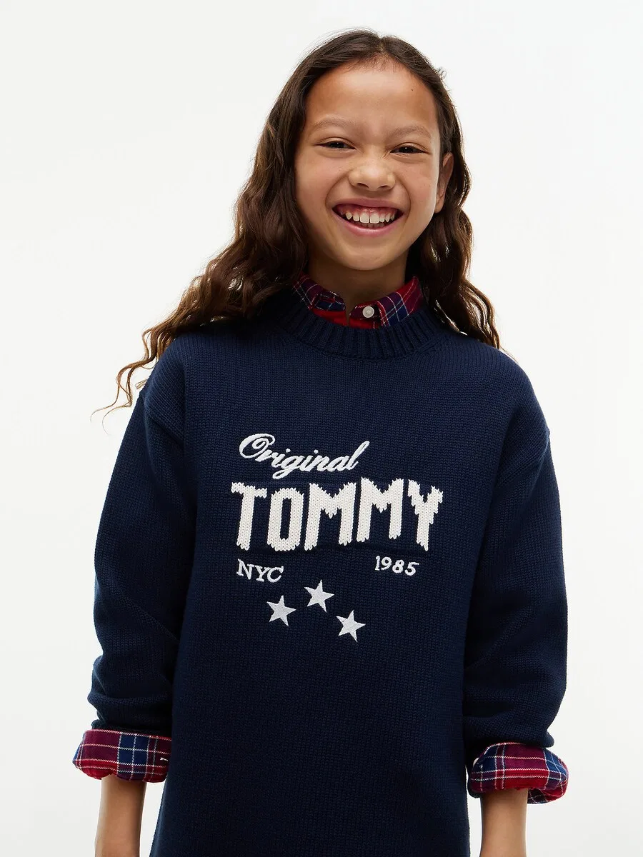 Платье TOMMY HILFIGER цвета морской волны — фото 3