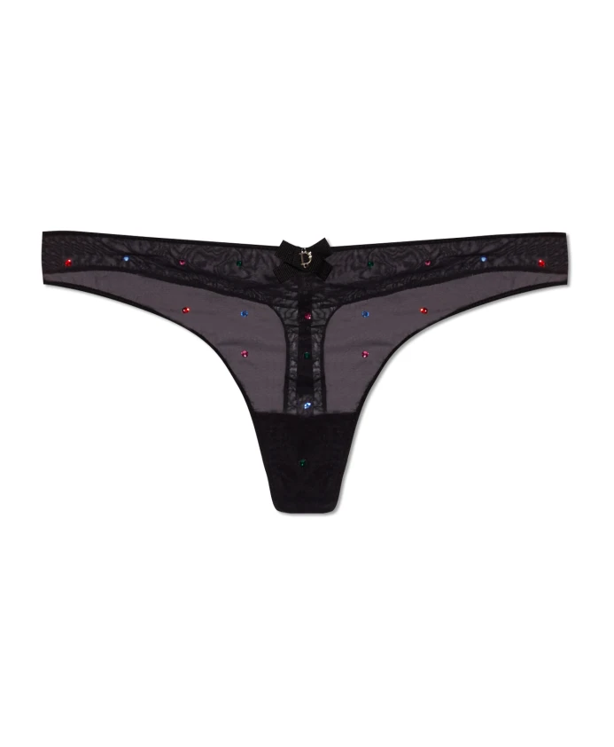 

Прозрачные трусы Dsquared2, черный