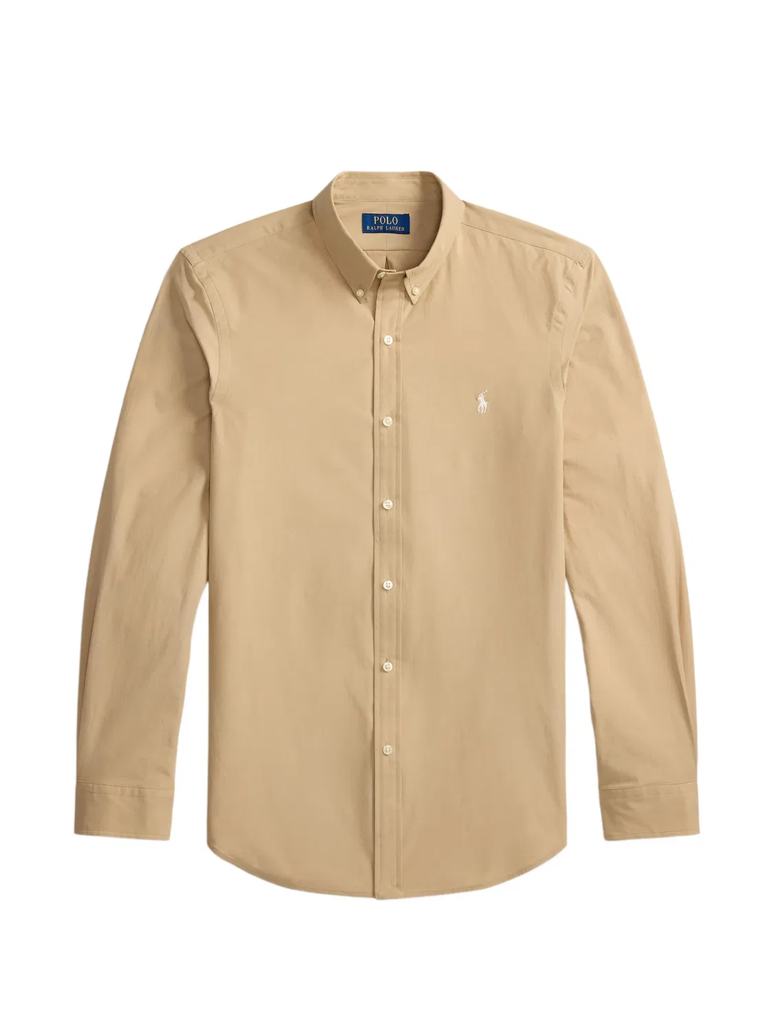 Рубашка из стрейч-поплина Polo Ralph Lauren, нейтральные