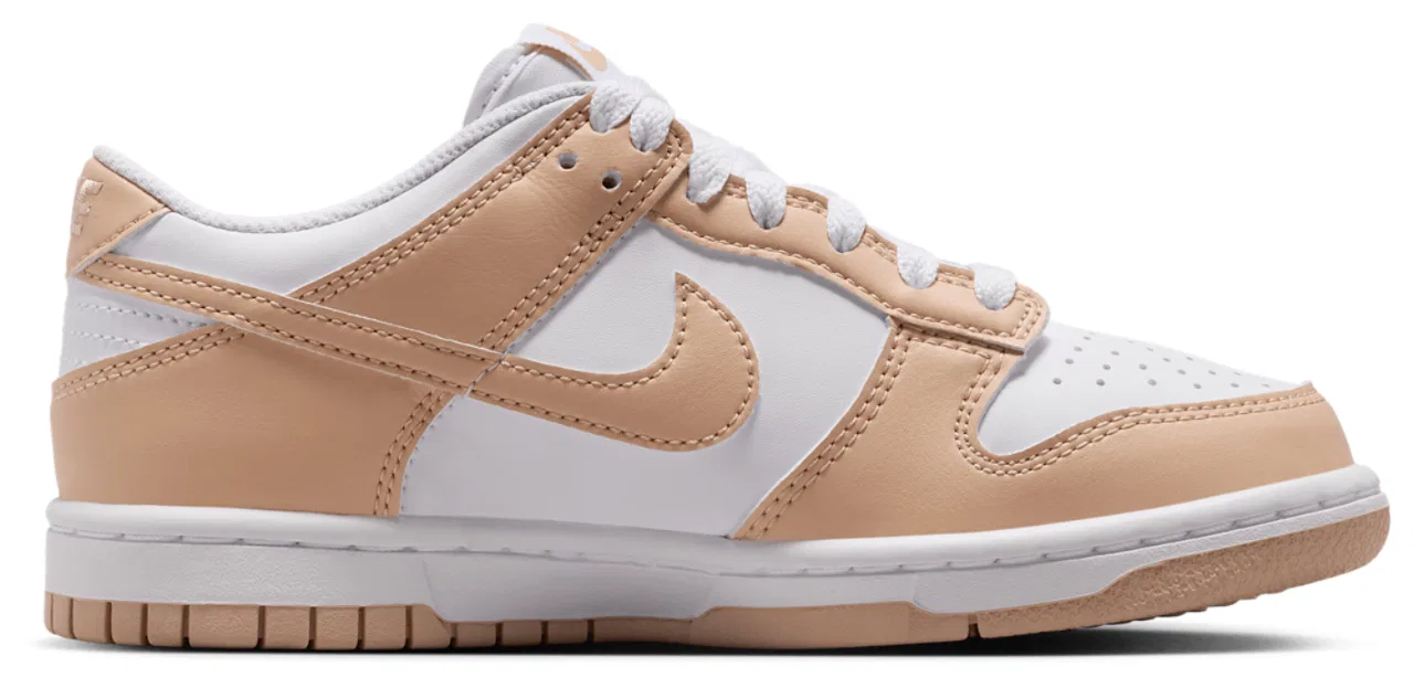 Кроссовки для мальчиков Dunk Low N Nike, цвет White/Shimmer/Shimmer