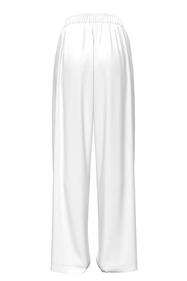 Женские брюки хлопковые Calvin Klein, White — фото 2