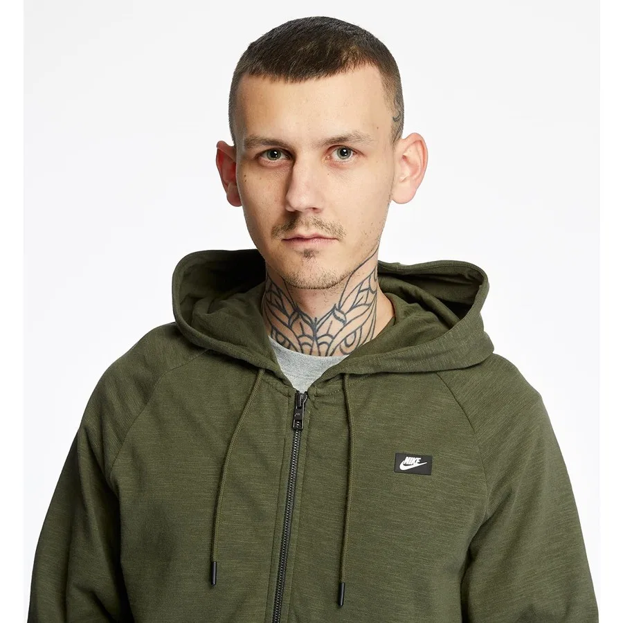 Детский свитшот с капюшоном с принтом Nike Sportswear Me Mix, Nike, Зеленый — фото 4