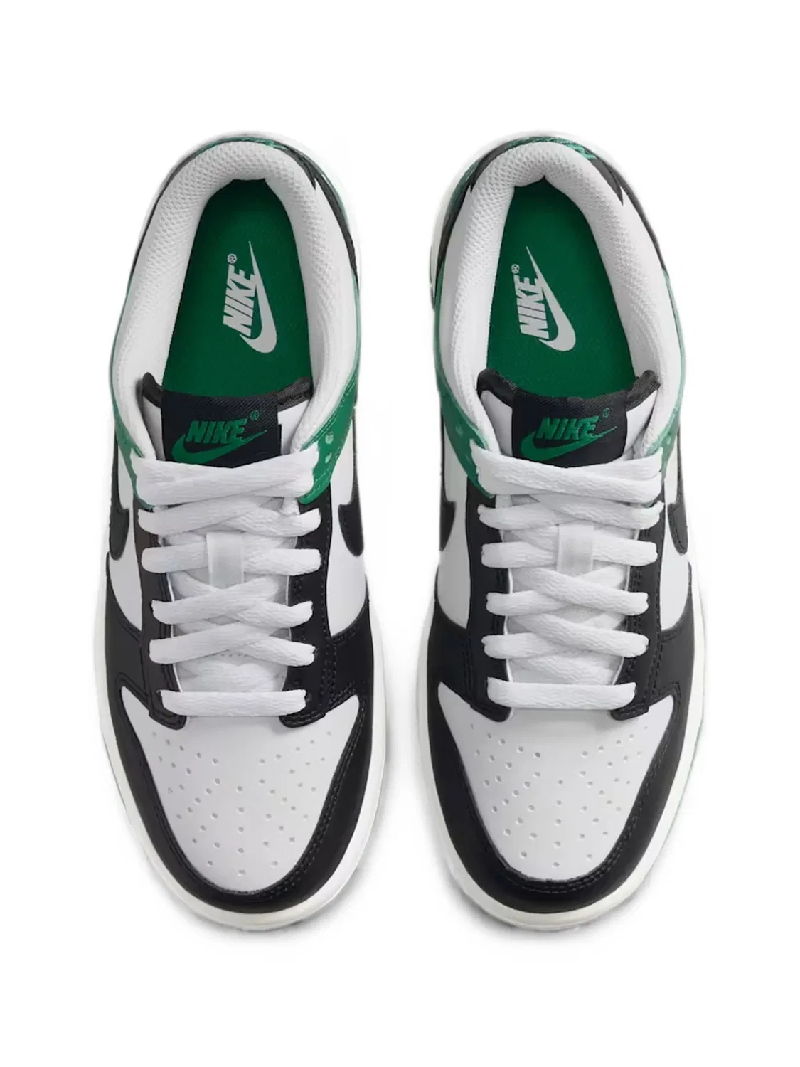 Кроссовки Dunk Low Nike Kids, белый — фото 4