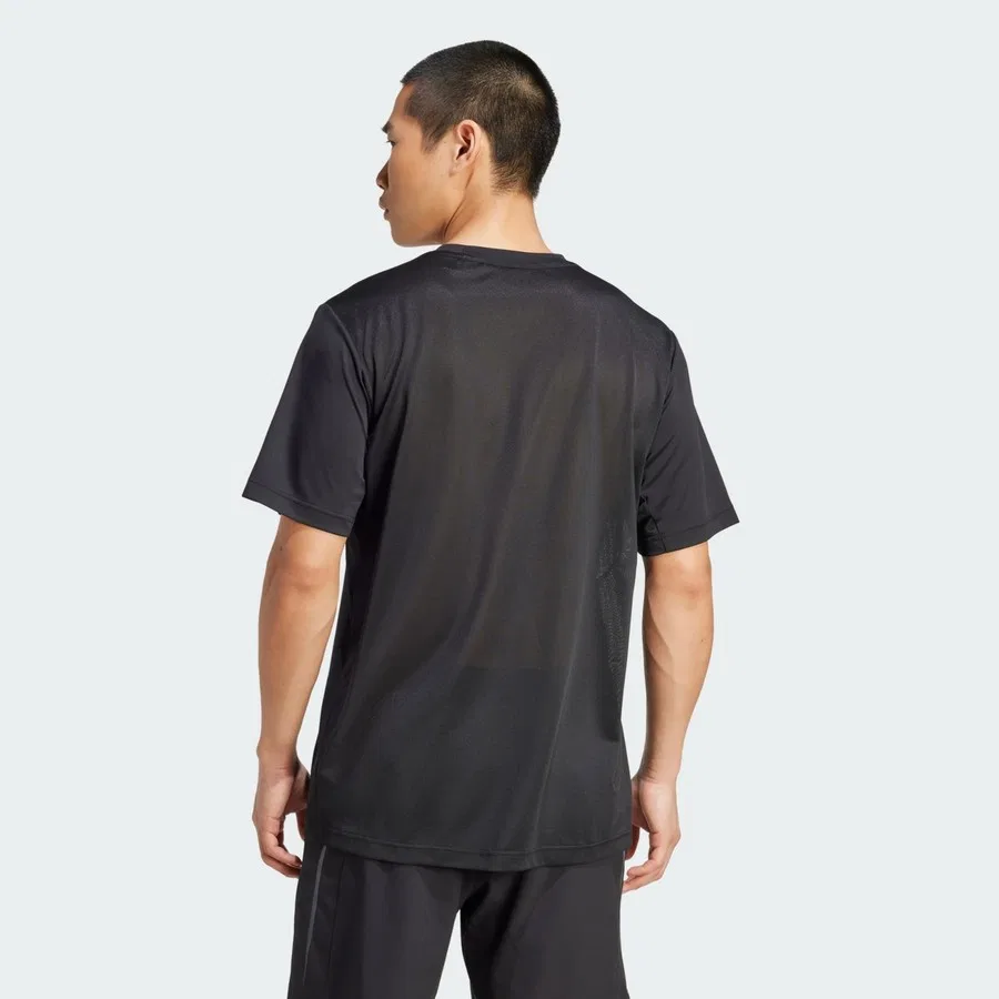 Футболка с коротким рукавом Performance JZ8488 Tech Apparel Tee adidas, Черный — фото 2