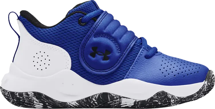 

Кроссовки Under Armour Zone BB PS Royal White, синий