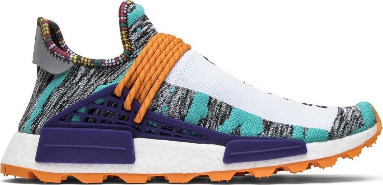 

Кроссовки Adidas Pharrell x NMD Human Race Trail 'Solar Pack', фиолетовый