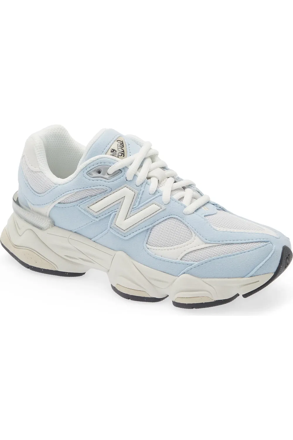 Детские кроссовки на толстой подошве 9060 New Balance, Oxford Blue/Grey Matter
