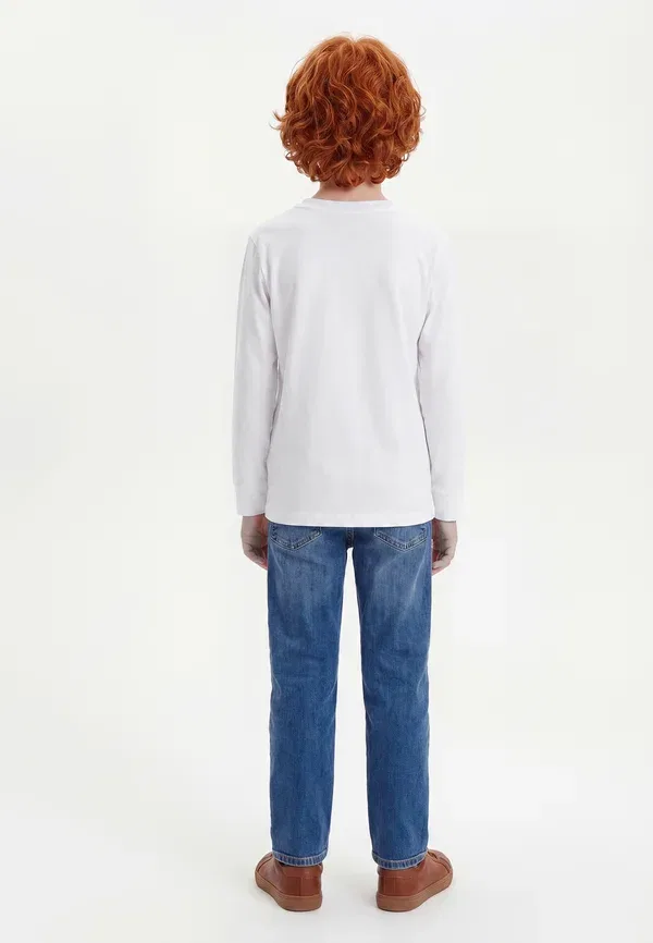 Футболка с длинным рукавом хлопковая Oversized longsleeve Urban Classics, белый — фото 2