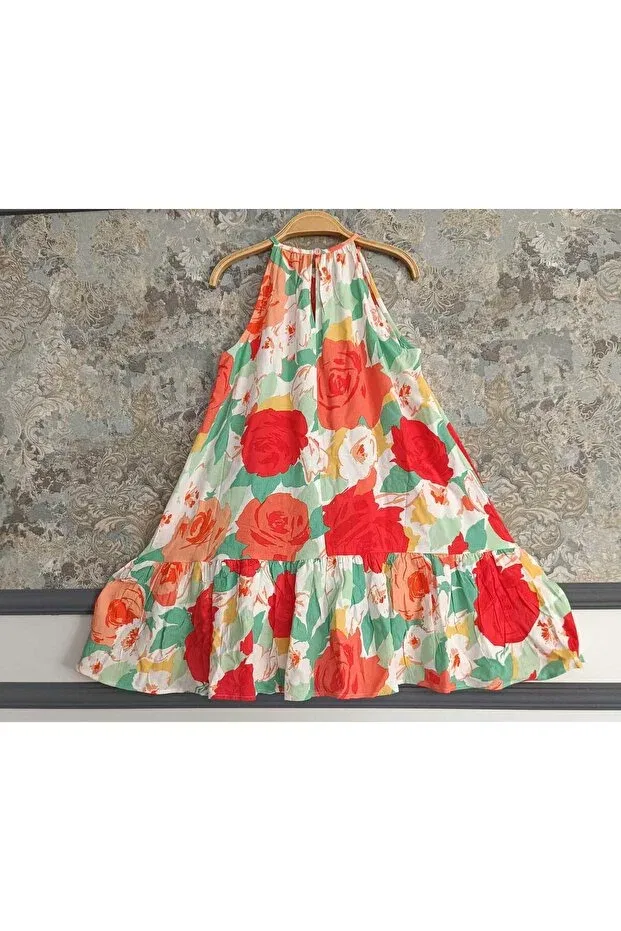 Детское платье для девочек хлопковое Oliveyoumom, Multicolored — фото 4
