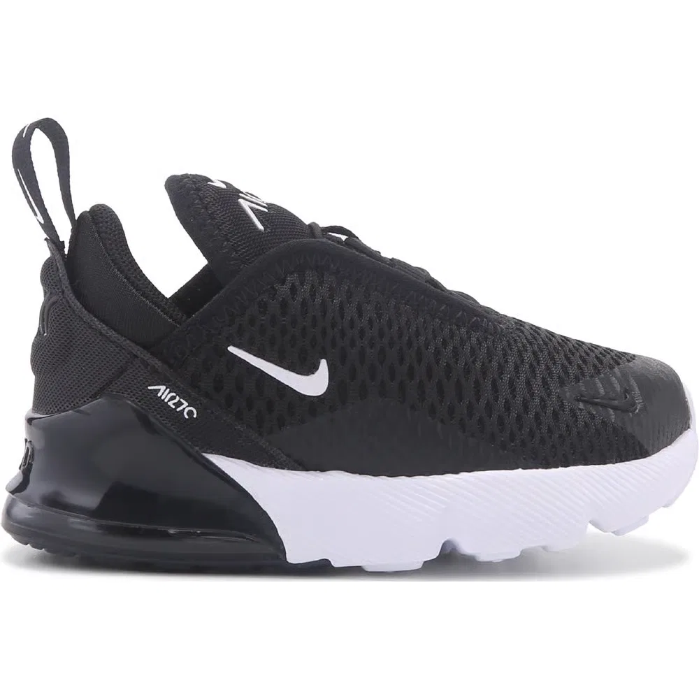 Детские кроссовки Air Max 270 для малышей Nike, Black/White — фото 2