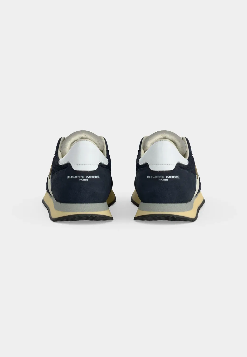 Унисекс - кроссовки Philippe Model, Dark Blue/Off White/White/Sand — фото 4