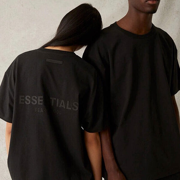 Футболка Fear of God Essentials SS21 Short Sleeve, черный — фото 3