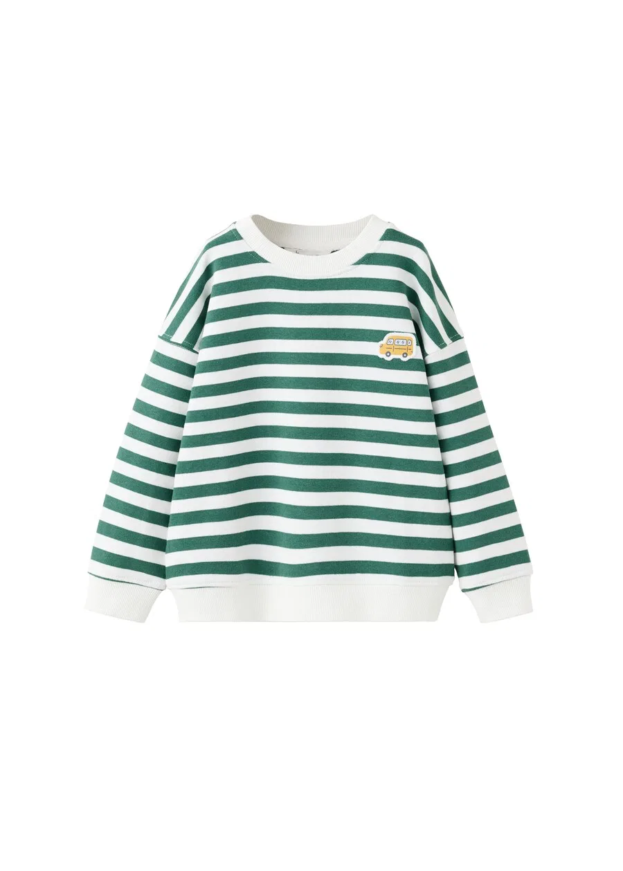 Детский свитер MANGO KIDS белого цвета