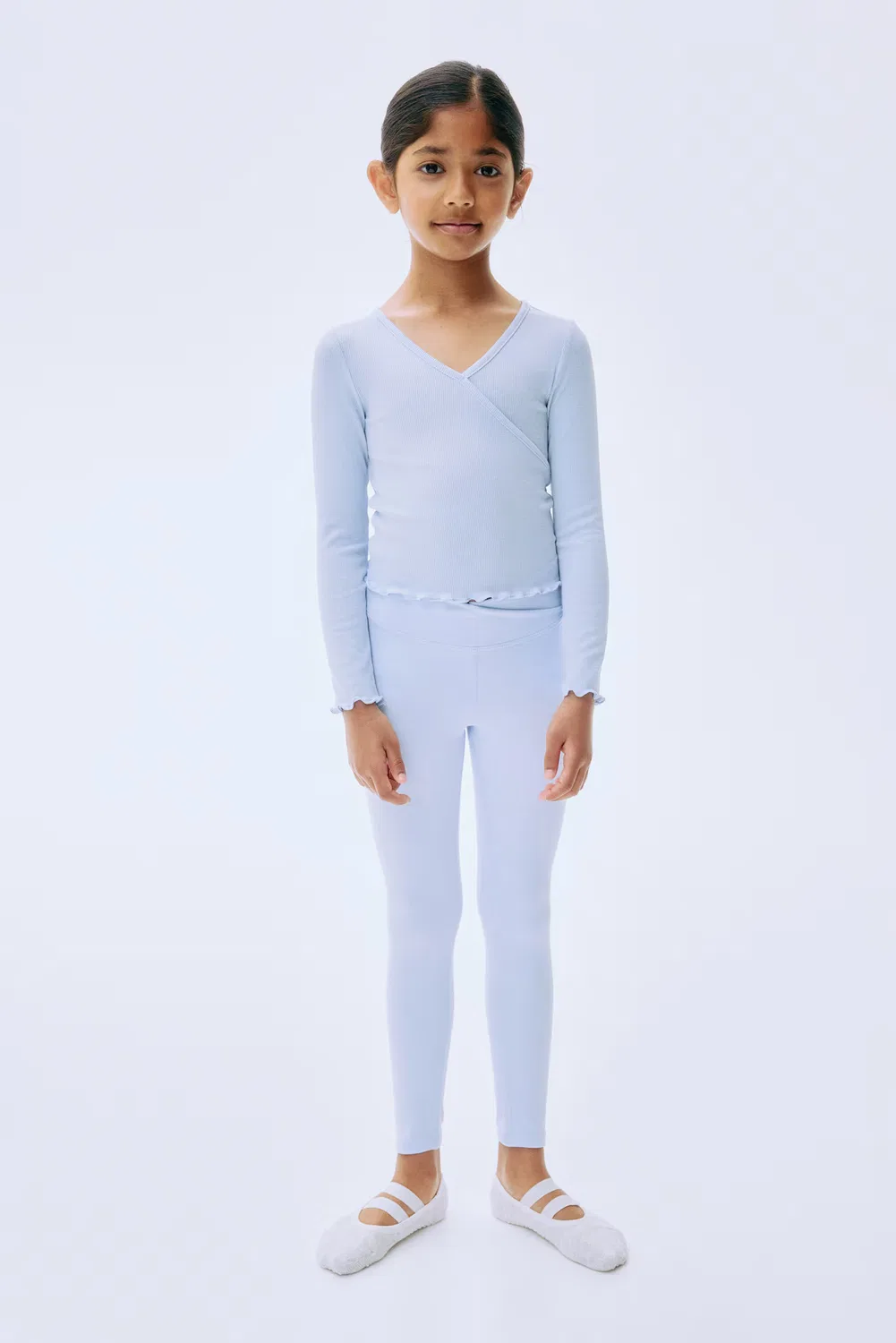 Спортивные леггинсы с мягкой подкладкой H&M, Eisblau