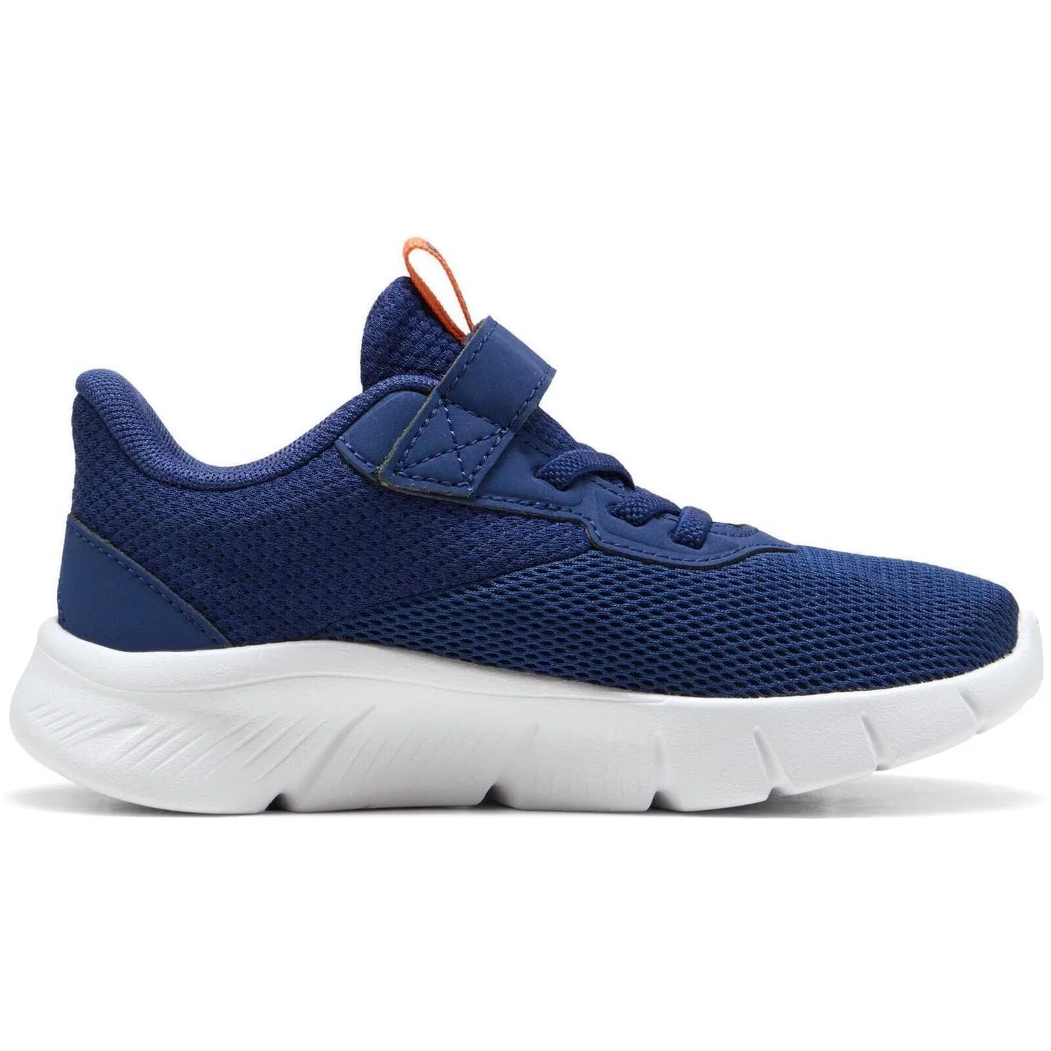 Детские кроссовки с шнуровкой Puma Flexfocus Modern Ac Ps, Blau / Orange — фото 4