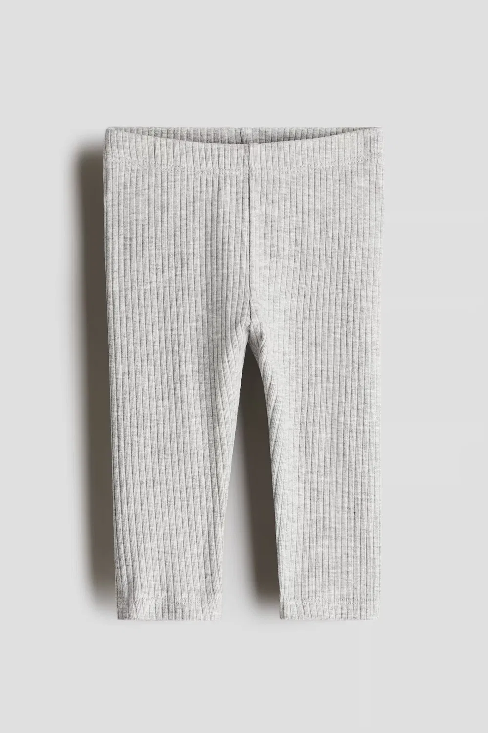 Леггинсы из ребристого хлопка H&M, Hellgrau