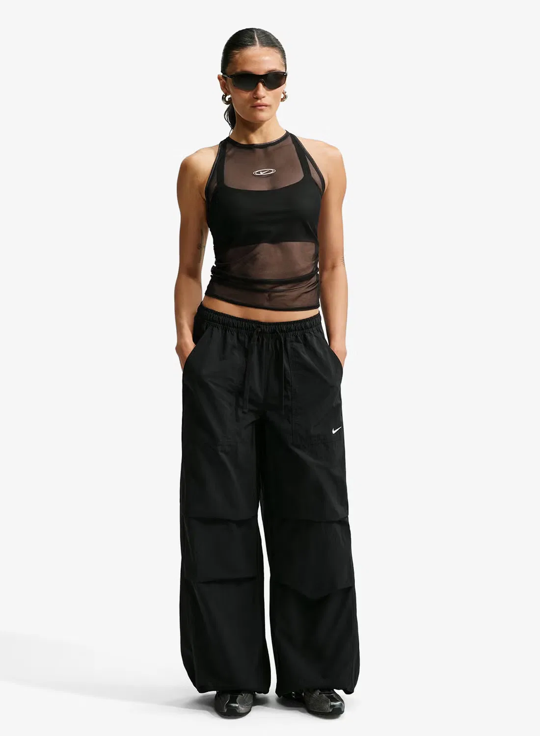 Майка с принтом Street graphic Nike, черный