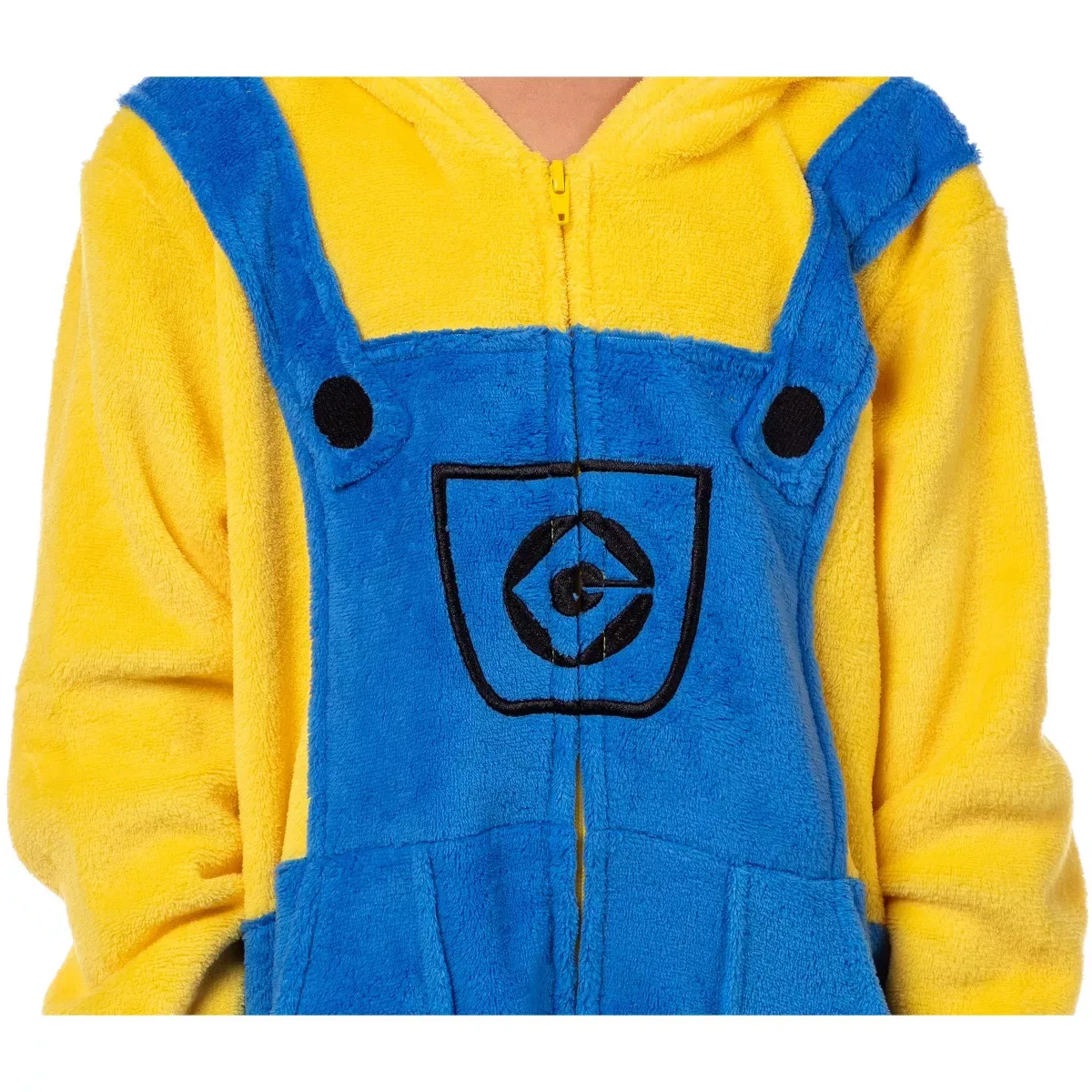 Детский пижамный комбинезон с капюшоном Bob The Minion Despicable Me, Yellow — фото 3