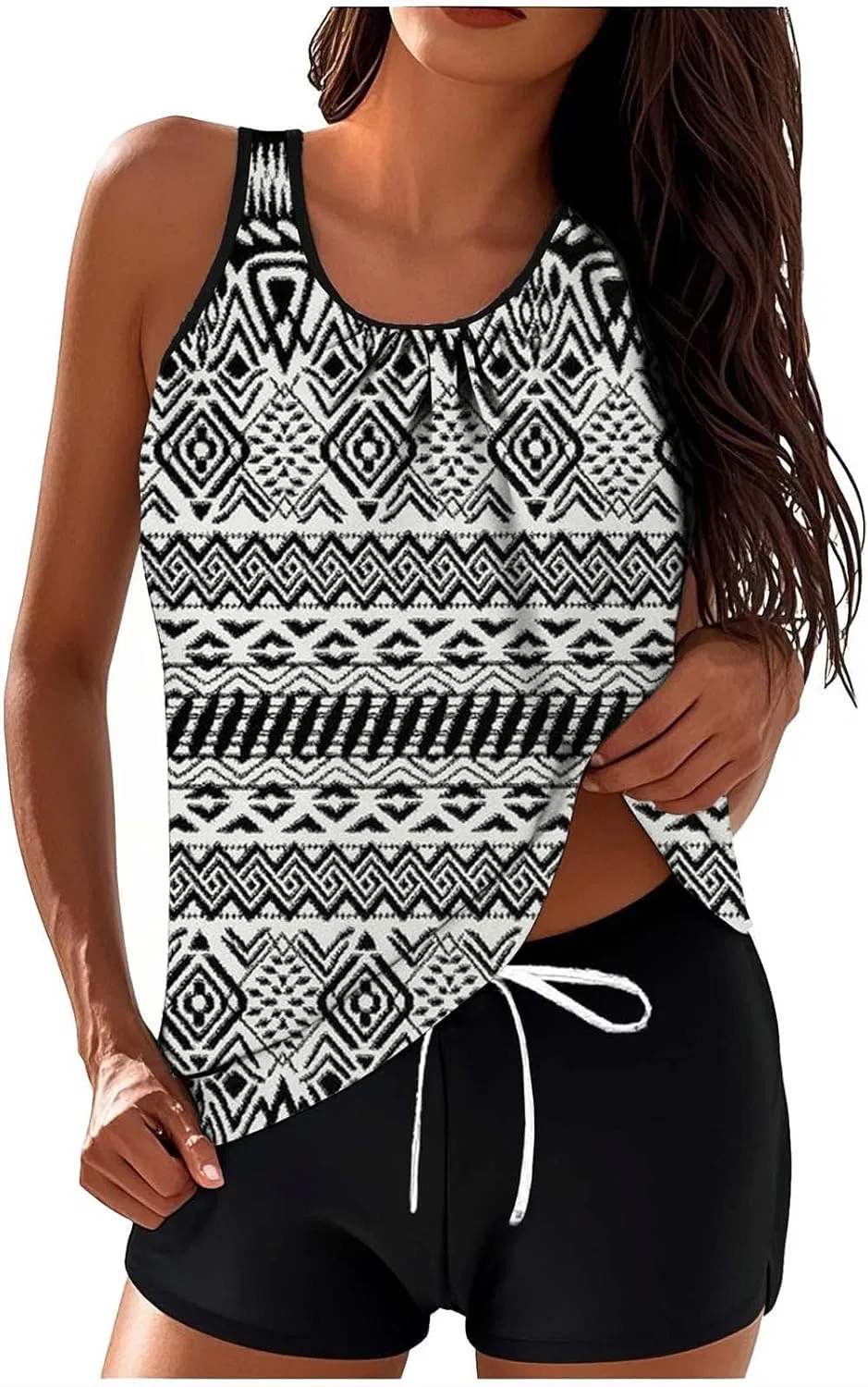 Женский танкини с блузоном Tankini Swimsuits, Multicolor