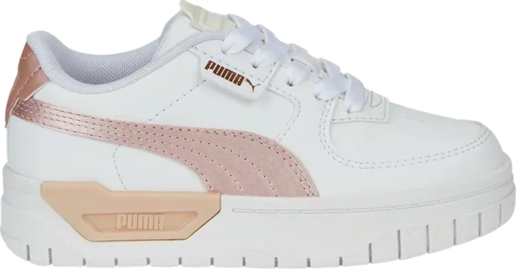 Кроссовки Puma Cali Dream Little Kid Shiny Pack - White, белый