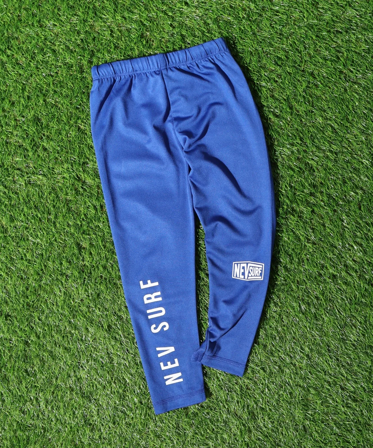 Детские леггинсы-рашгард с принтом NEVSURF FUNALIVE, Royal Blue
