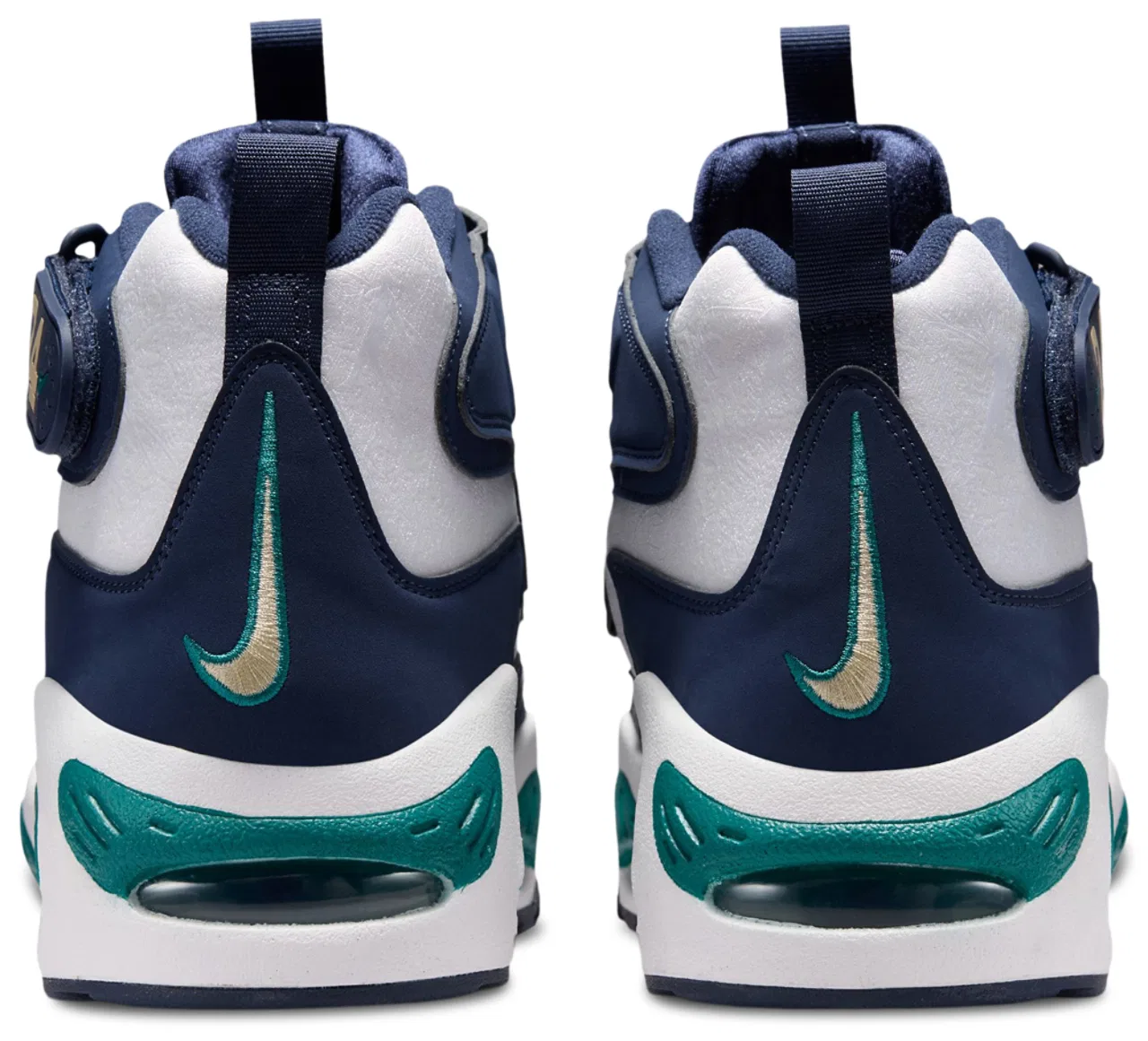Детские кроссовки для мальчиков Nike Air Griffey Max 1, Navy/Team Gold — фото 3