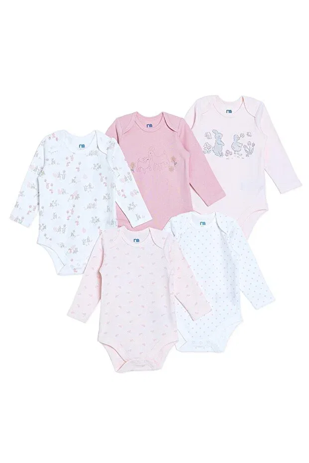Детское боди для новорожденных с длинным рукавом с принтом Mothercare, Mixed Printed