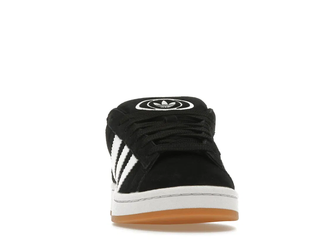 Детские кроссовки lifestyle с замшевым верхом Adidas Campus 00s, Core Black/Cloud White/Cloud White — фото 2