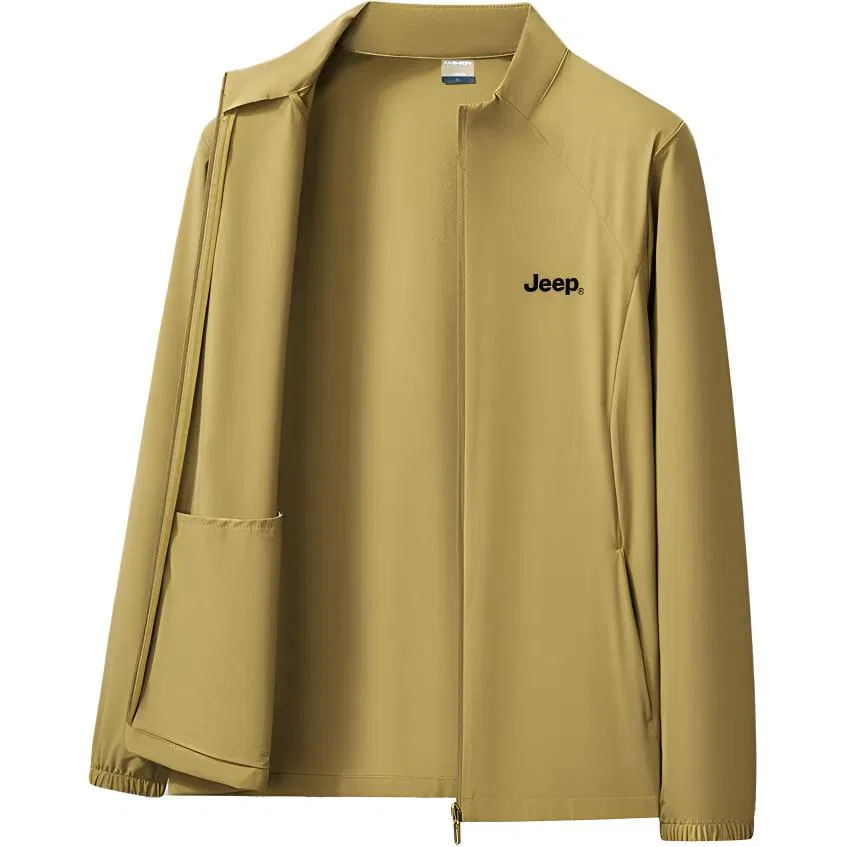 Детская куртка от солнца с длинным рукавом, прямая, Jeep, Ginger Yellow