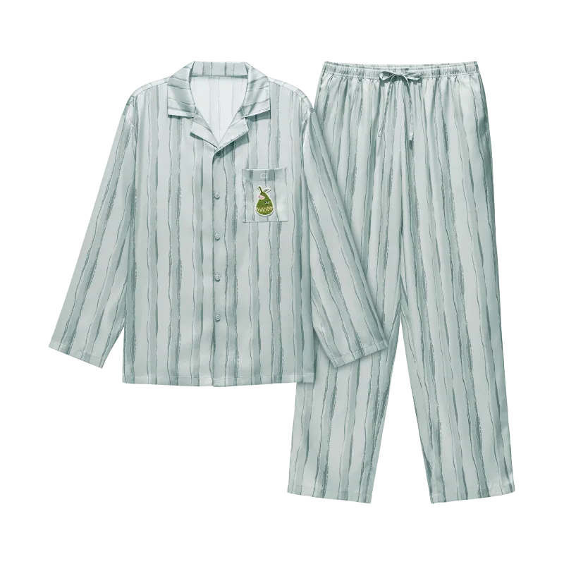 Детская пижама с принтом BANANA IN, Mugui Hand-Drawn Stripes