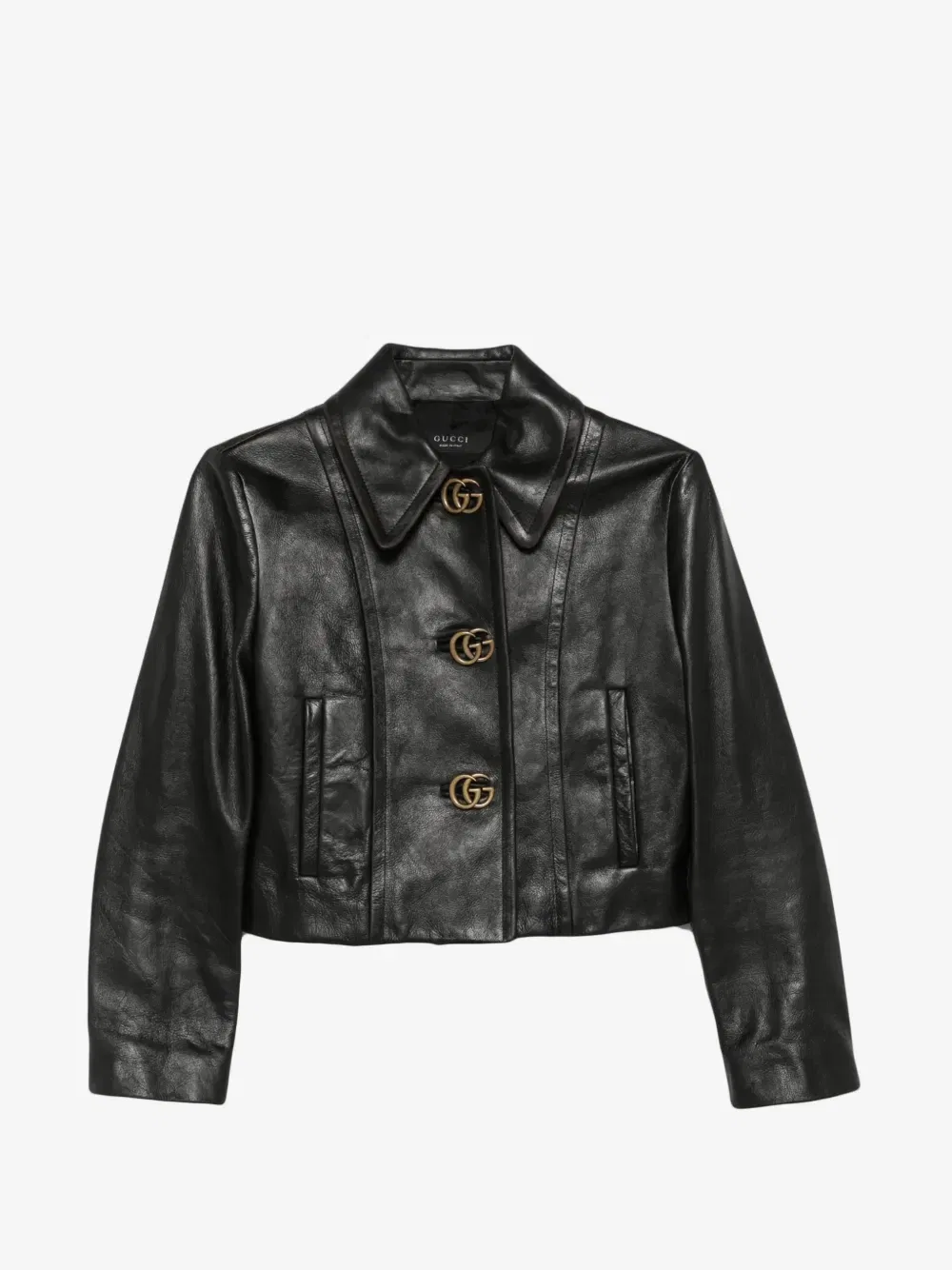 Винтажная куртка GUCCI, черный