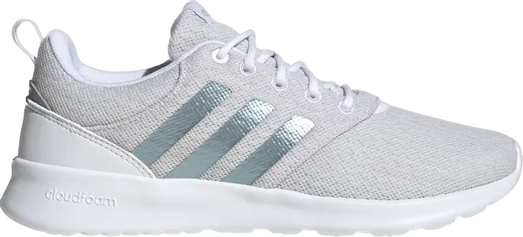 

Кроссовки Adidas Wmns QT Racer 2.0 'White Vision Metallic', серый