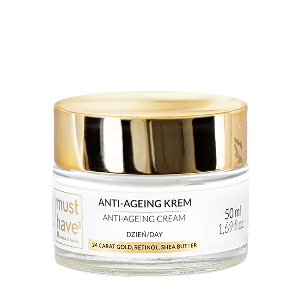 

MustHave Gold Essence Разглаживающий дневной крем с 24-каратным золотом, 50 мл