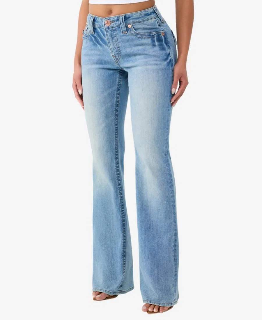 Джинсы клеш с завышенной талией, Becca True Religion, Baja Horizon — фото 3