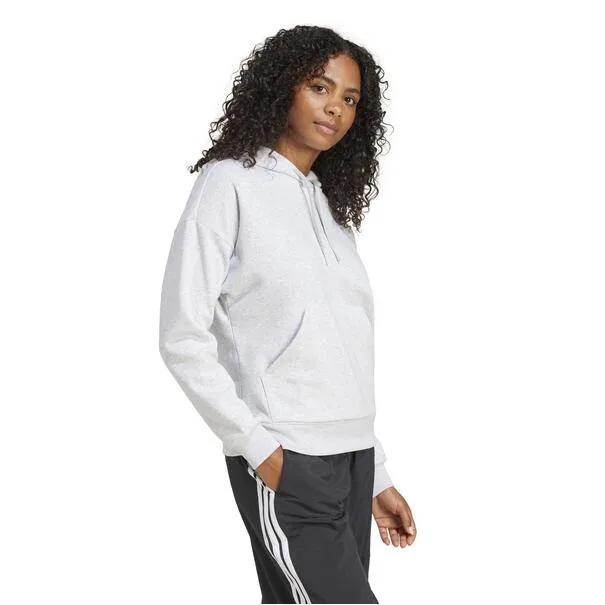 Женский свитшот с длинным рукавом Essentials Small Logo Adidas, Grau Hellgrau — фото 3