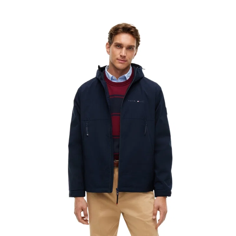 Мужская куртка с капюшоном Navy Blue DW5 Tommy Hilfiger, Navy Blue DW5