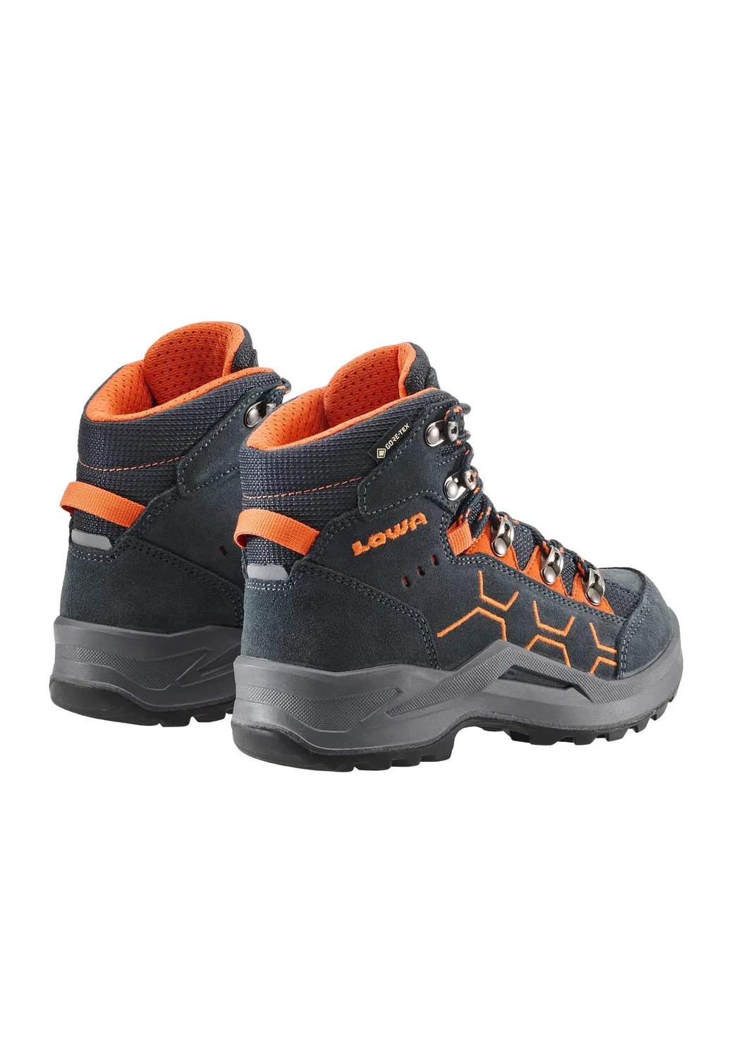 Детские полуботинки с мембраной KODY EVO GTX MID JUNIOR Lowa, Grau — фото 4