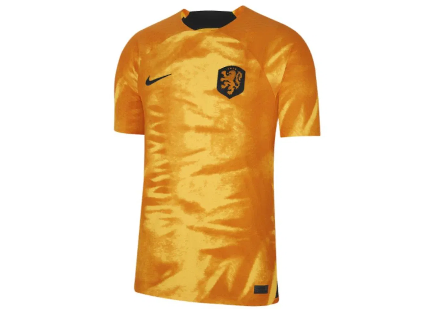 Мужская футболка с длинным рукавом Nike Netherlands 2022/23 Match Home Dri-FIT ADV Soccer Jersey, Laser Orange/Black