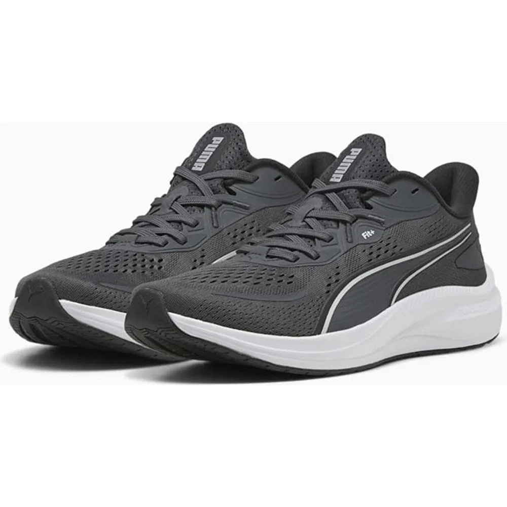 Детские кроссовки для бега Skyrocket Lite 2, серые Puma — фото 3