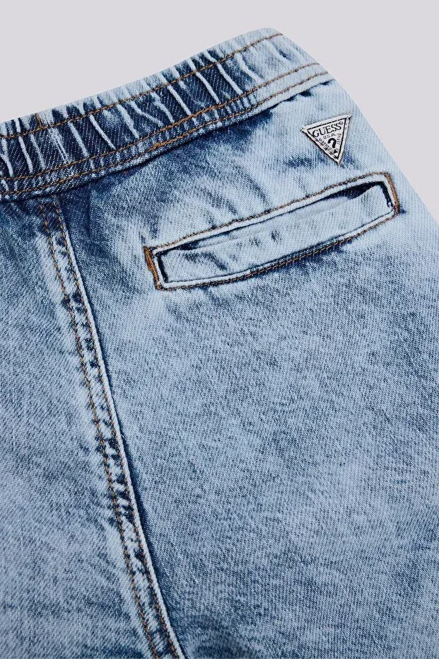 Детские шорты для мальчиков хлопковые Guess, Blue — фото 3