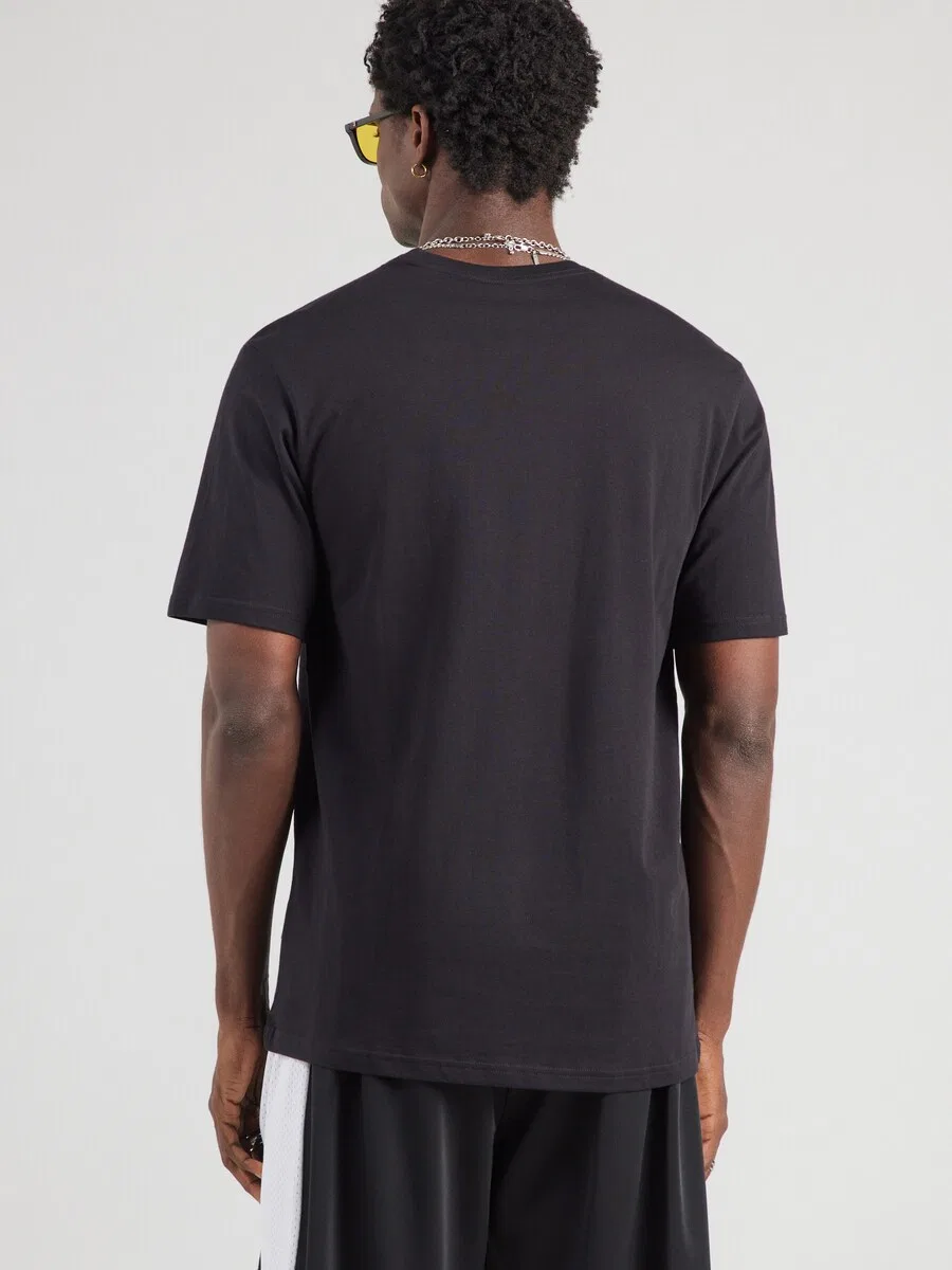 Футболка ADIDAS ORIGINALS 'Trefoil Essentials' черного цвета — фото 3