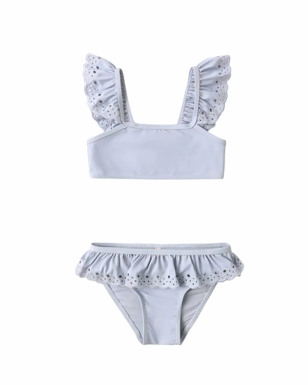 Детский раздельный купальник с регулируемыми бретелями Santorini Rylee + Cru, Periwinkle