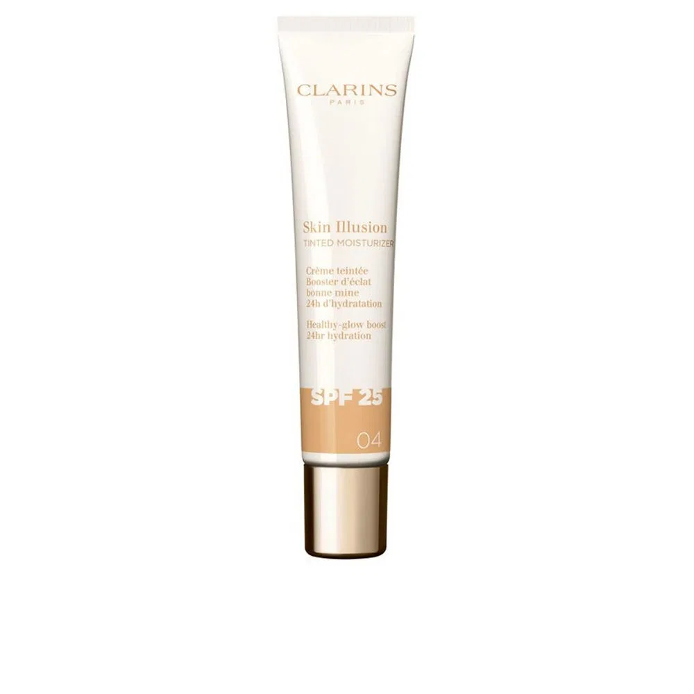 Крем с тоном Skin Illusion Tinted Moisturizer с гиалуроновой кислотой, SPF 25, 40 мл Clarins, 04