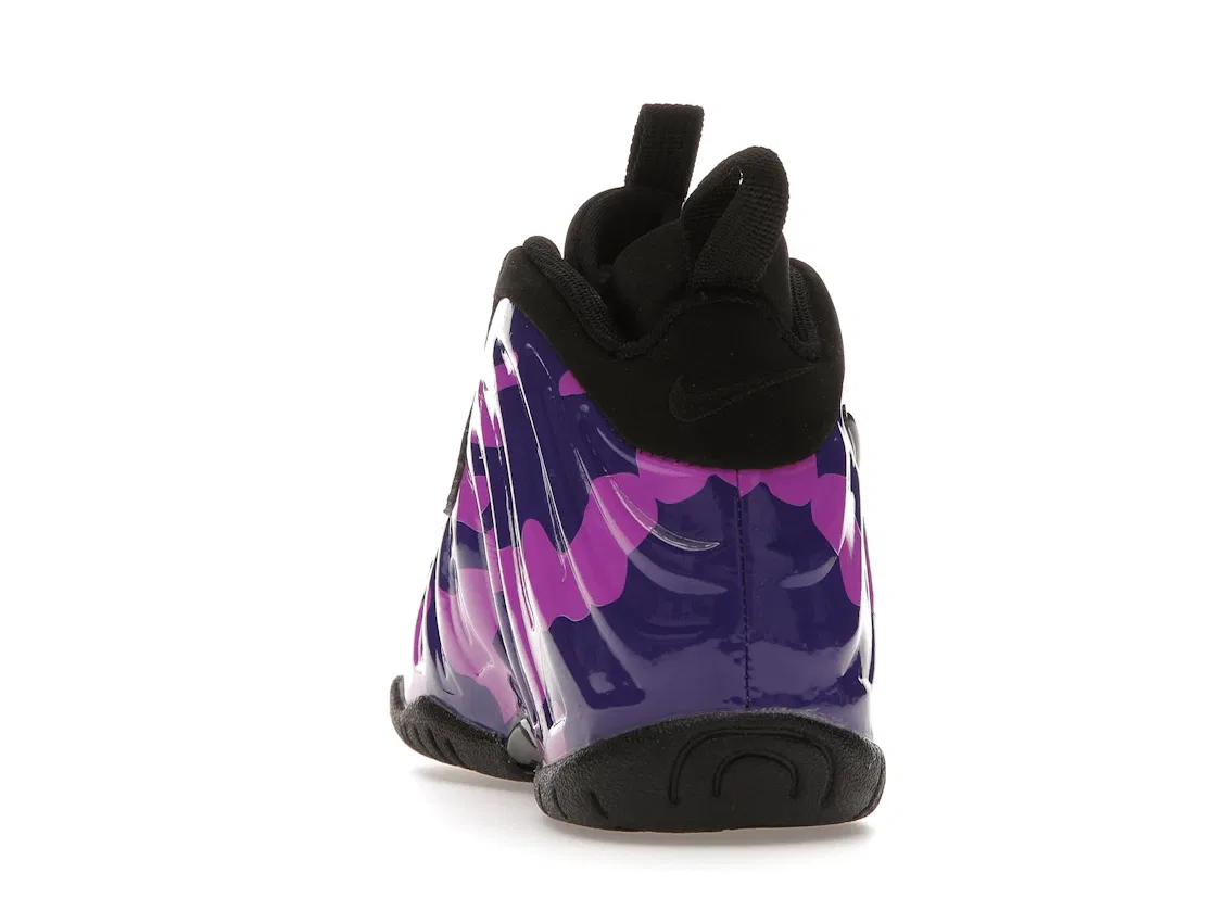 Детские кроссовки Lifestyle Nike Air Little Posite Pro, Black/Court Purple-Hyper Violet — фото 4