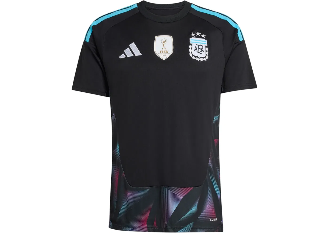 Мужская футболка вратарская с длинным рукавом Adidas Argentina 2026 Home Goalkeeper Jersey, Black