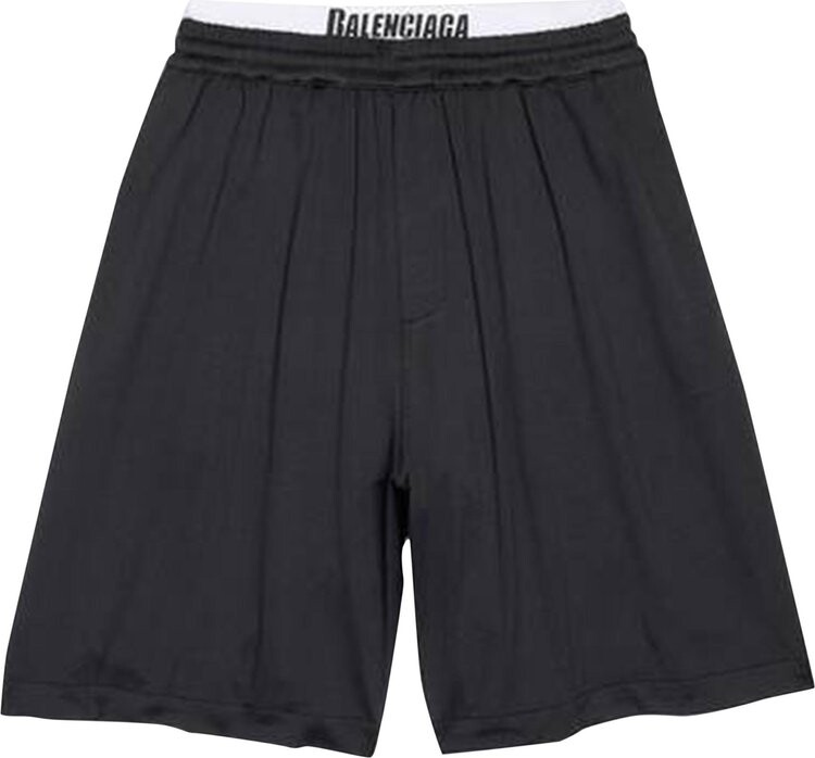 

Шорты Balenciaga Swim Shorts 'Black', черный