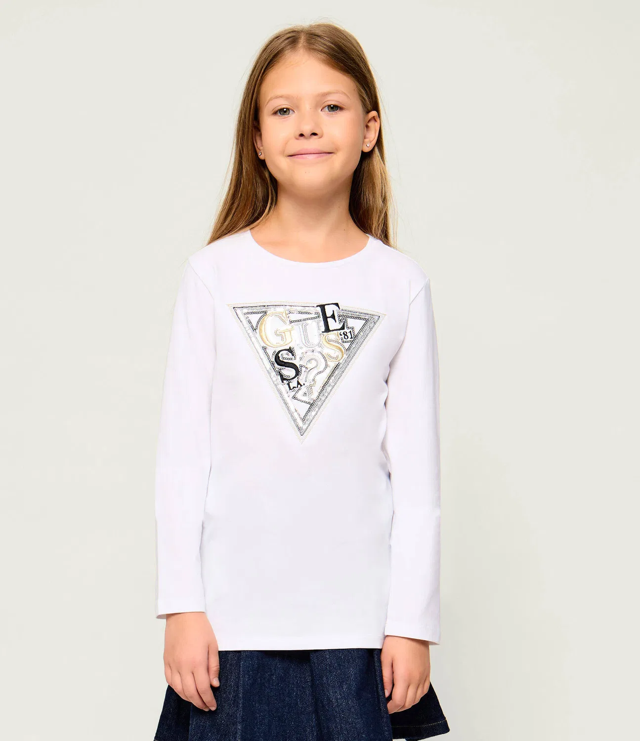 Блузка с длинным рукавом Guess, Bianco