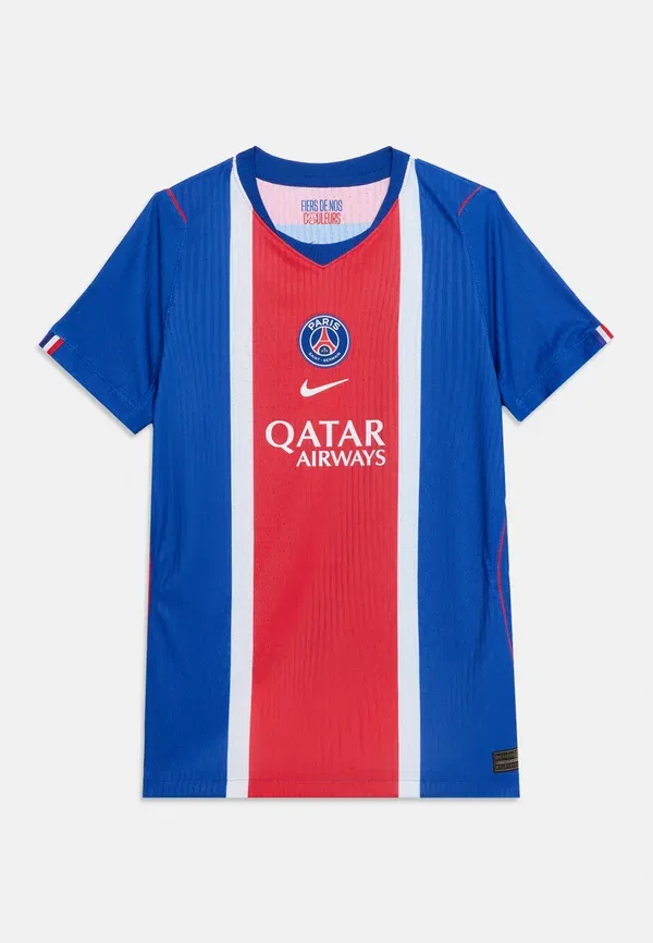 Футболка с принтом Paris Saint-germain Match Home Nike Performance, Old Royal/White/University Red, белый/красный — фото 3